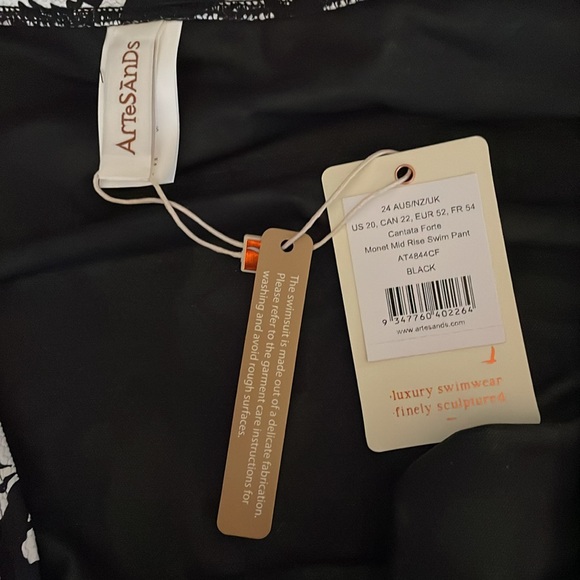 New ArteSands Cantata Curvy Fit Forte Swim Bottom - Picture 5 of 6